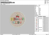 Bloomscircle Embroidery File 6 sizes