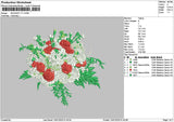 Bouquete V11 Embroidery File 6 sizes