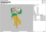 Bouquete V14 Embroidery File 6 sizes