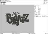Bratz Txt Embroidery File 6 sizes