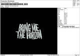 Bringtext 01 Embroidery File 6 sizes