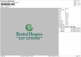 BRISTOL Embroidery fIle Design