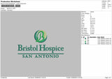 BRISTOL Embroidery fIle Design
