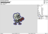 Bee Boxing Embroidery File 6 sizes