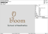 Bloom 0708 Embroidery File 6 sizes