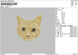 Cat 0403 Embroidery File 6 sizes
