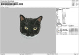 Cat 1812a Embroidery File 6 sizes