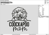 Cookapootext Embroidery File 6 sizes