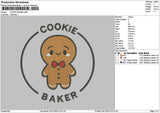 Cookiecirlce V1 v2 Embroidery 2 Files
