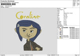 Caroline1408 Embroidery File 6 sizes