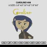 Caroline1408 Embroidery File 6 sizes