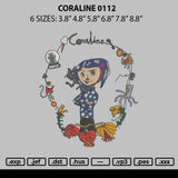 Coraline0112 Embroidery File 6 sizes