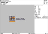 Coutaetext 01 02 Embroidery 2 Files