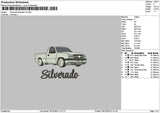 Car Truck 1812 Embroidery File 6 sizes