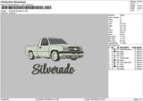 Car Truck 1812 Embroidery File 6 sizes