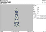 Clase Azul Embroidery File 6 sizes