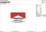 Comparisontext Embroidery File 6 sizes