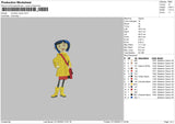 Caroline Jones Embroidery File 5 sizes