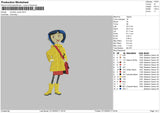 Caroline Jones Embroidery File 5 sizes