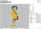 Caroline Jones Embroidery File 5 sizes