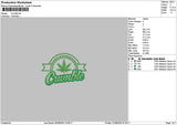 Crumbletext Embroidery File 6 sizes