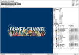 Photoflat Mickey Embroidery File 6 sizes
