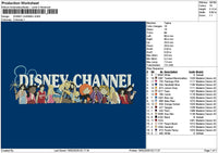 Photoflat Mickey Embroidery File 6 sizes