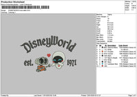 Dland Robots 1201 Embroidery File 6 sizes