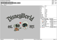 Dland Robots 1201 Embroidery File 6 sizes