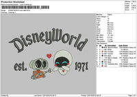 Dland Robots 1201 Embroidery File 6 sizes