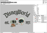 Dland Robots 1201 Embroidery File 6 sizes