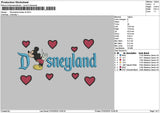 Dland Mickey V4 Embroidery File 6 sizes