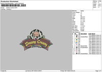 Dreamytext01 Embroidery File 6 sizes