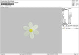 Small Flower Embroidery File 6 sizes