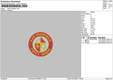 Fortycircle Embroidery File 6 sizes