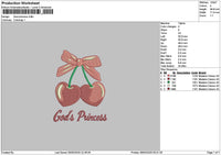 Princesstext 0503 Embroidery File 6 sizes