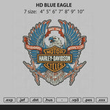 Harley Davidson Blue Eagle