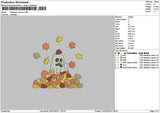 Autumn2107a Embroidery File 6 sizes