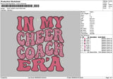 Coachtext Embroidery File 6 sizes