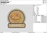 Juanitostext Embroidery File 6 sizes