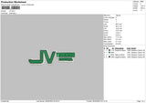 Jv Embroidery File 6 sizes