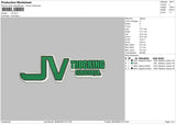 Jv Embroidery File 6 sizes