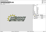 Solutionstext 01 Embroidery File 6 sizes