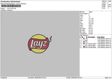 Lazycircle Embroidery File 6 sizes