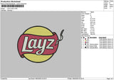 Lazycircle Embroidery File 6 sizes