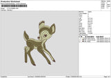 Bambi 0903 Embroidery File 6 sizes