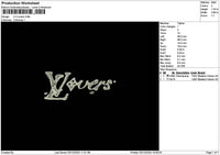 Loverstext 0312 Embroidery File 6 sizes