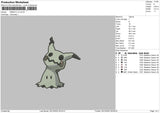 Mimikyu V2 Embroiery File 6 sizes