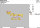 Mommytext 02 Embroidery File 6 sizes