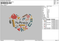 Msperez Embroidery File 6 sizes